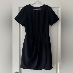 Club Monaco Wrap Dress Black Size 0